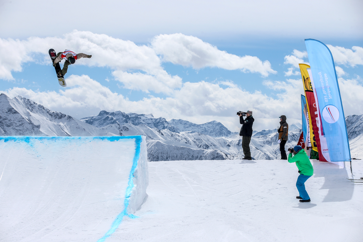 NK snowboarden van start met slopestyle