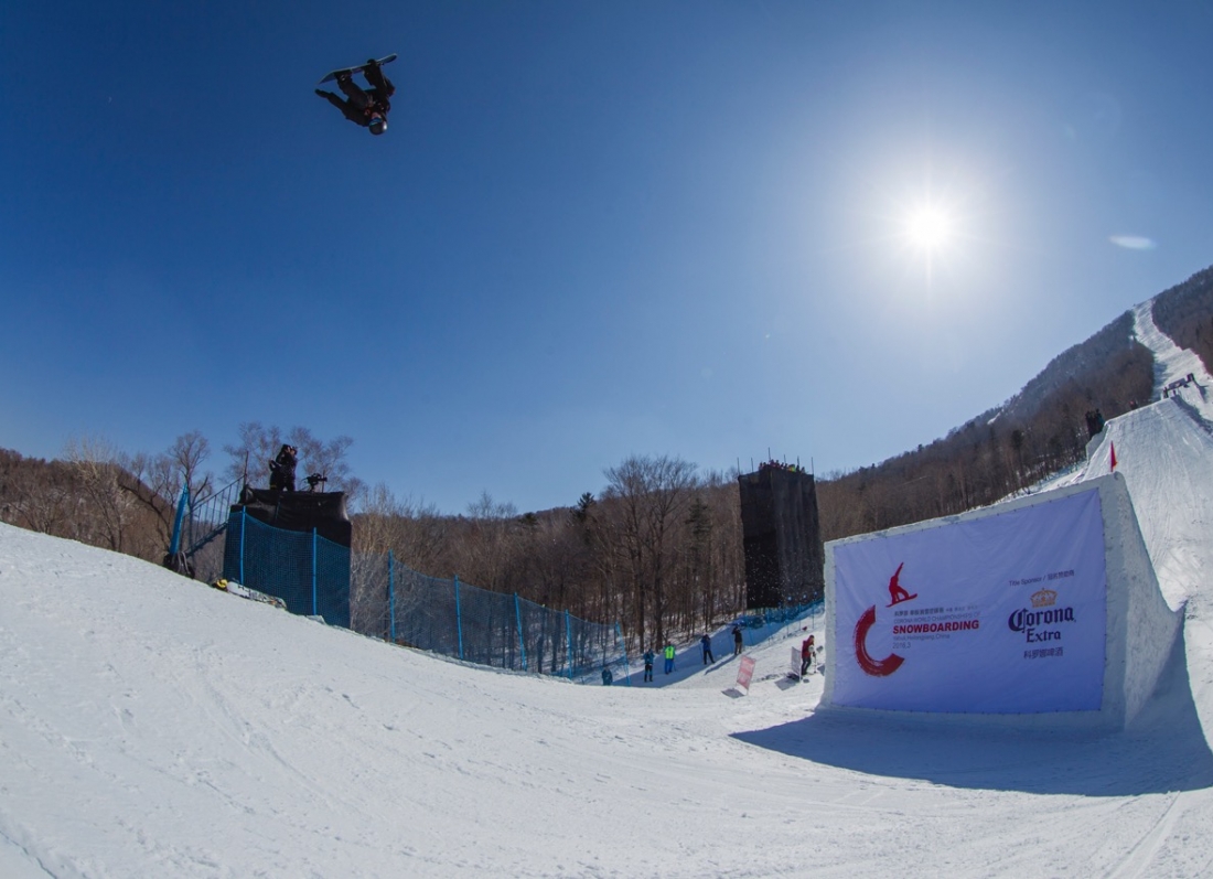 Max Parrot op het WK snowboarden 2016
