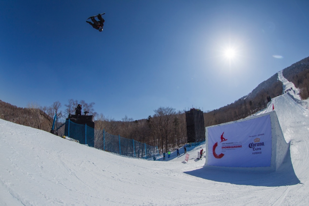 Max Parrot op het WK snowboarden 2016